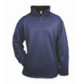 Badger 1/4 Zip Poly Fleece Pullover Sweatshirt